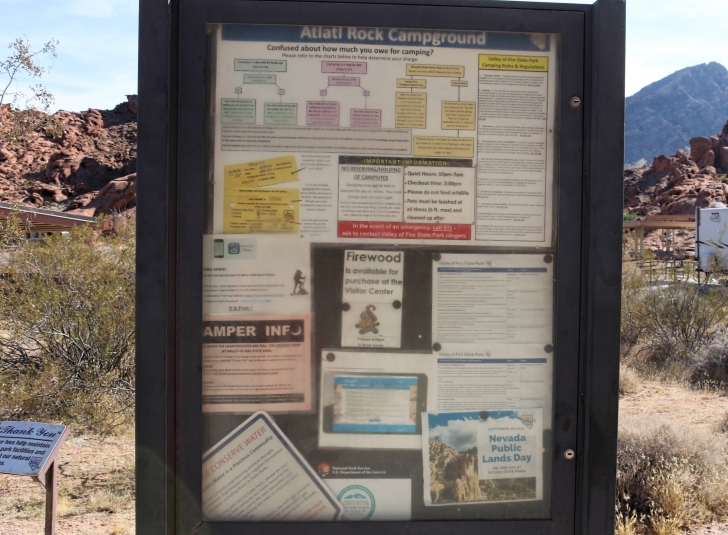 A guide to camping at Atlatl Campground in the Valley of Fire State Park - Nevada.